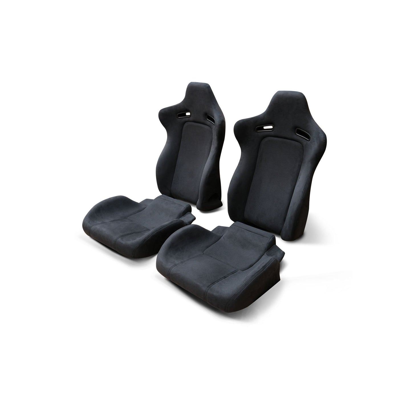 MUSE JAPAN BNR34 STYLE HYPER SUEDE II FRONT SEATS RESTORATION CONVERSION KIT for BNR32 / BCNR33 GTR / R34 Conversion ** PRE ORDER **