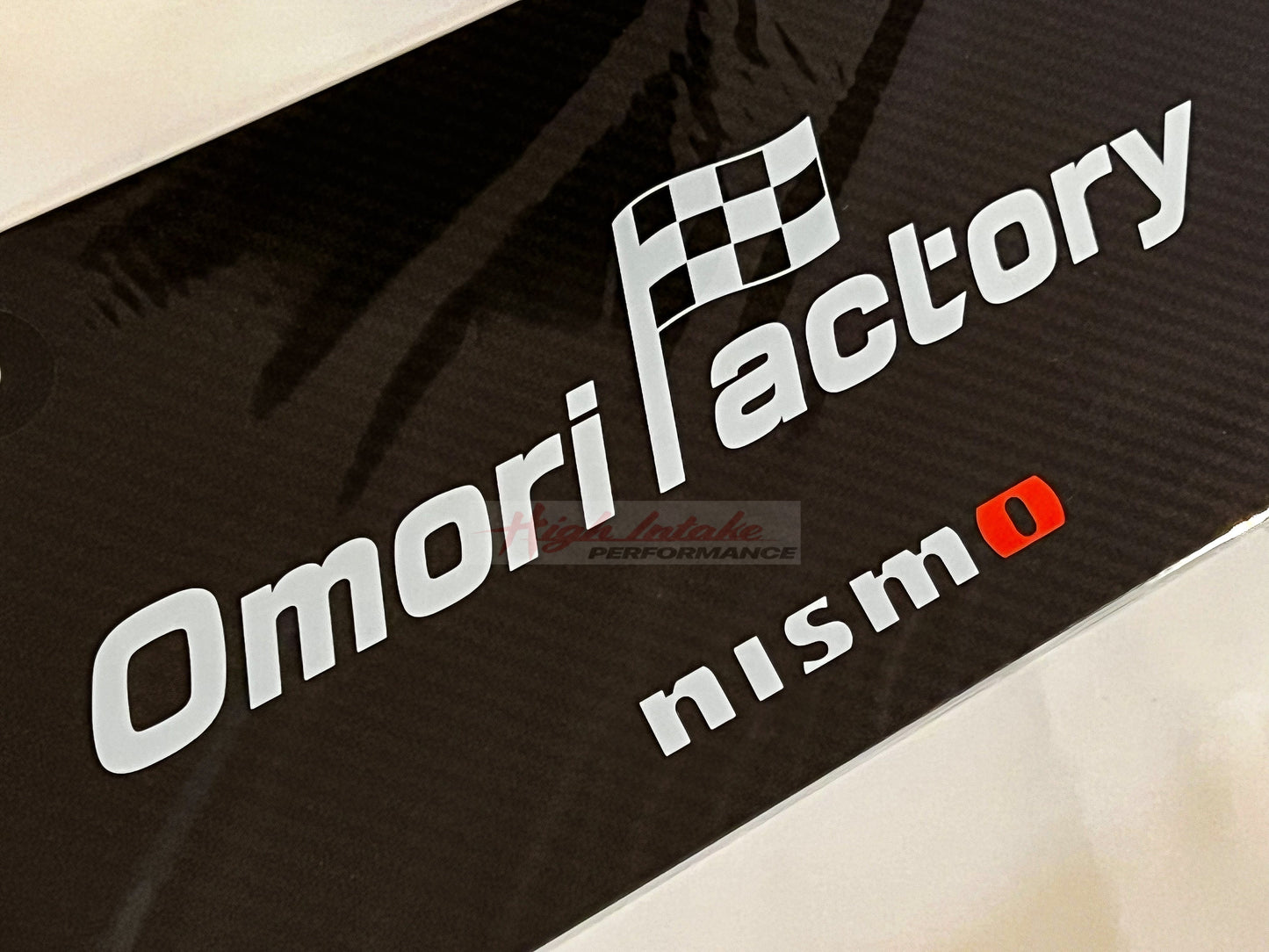 NISMO OMORI FACTORY LICENSE PLATE