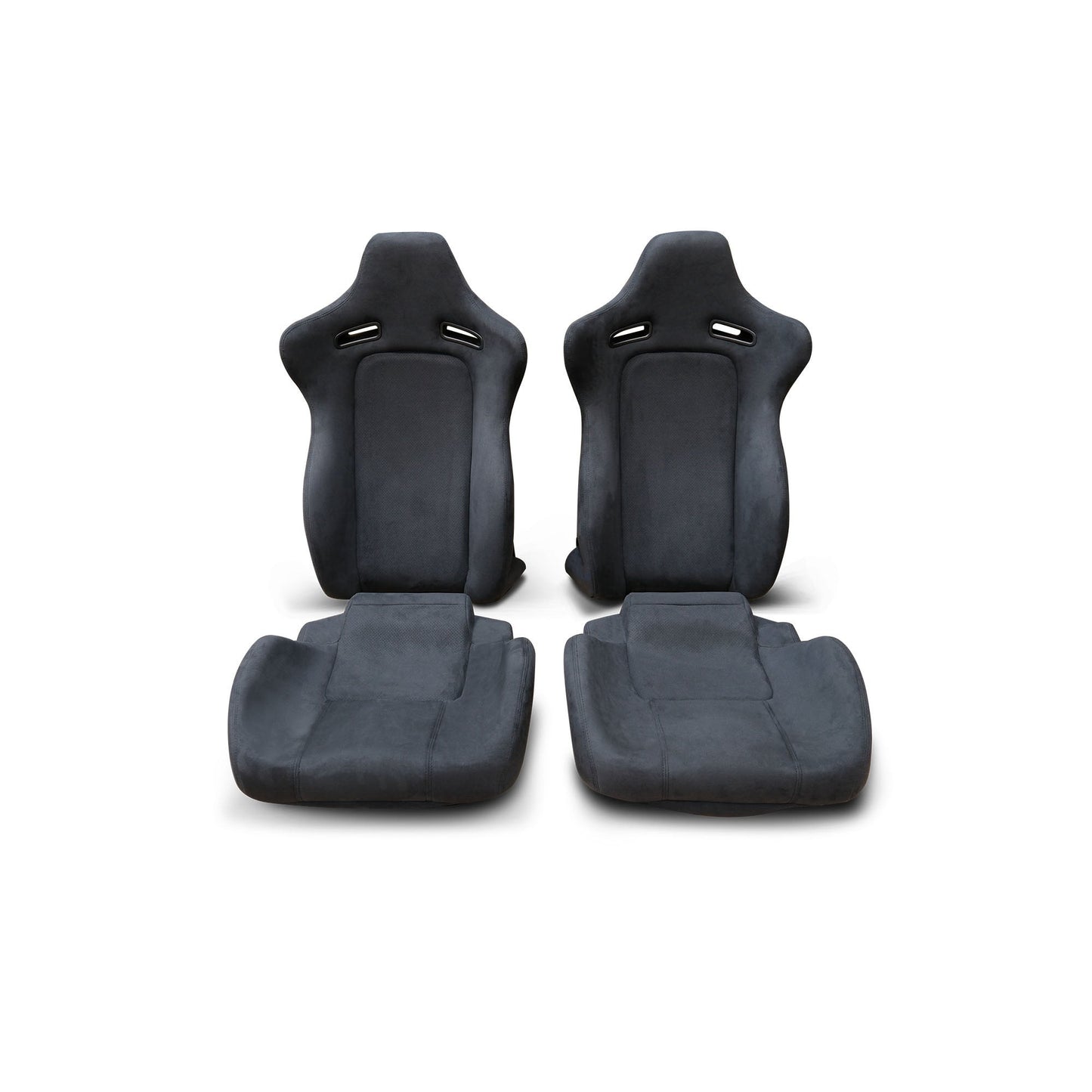 MUSE JAPAN BNR34 STYLE HYPER SUEDE II FRONT SEATS RESTORATION CONVERSION KIT for BNR32 / BCNR33 GTR / R34 Conversion ** PRE ORDER **