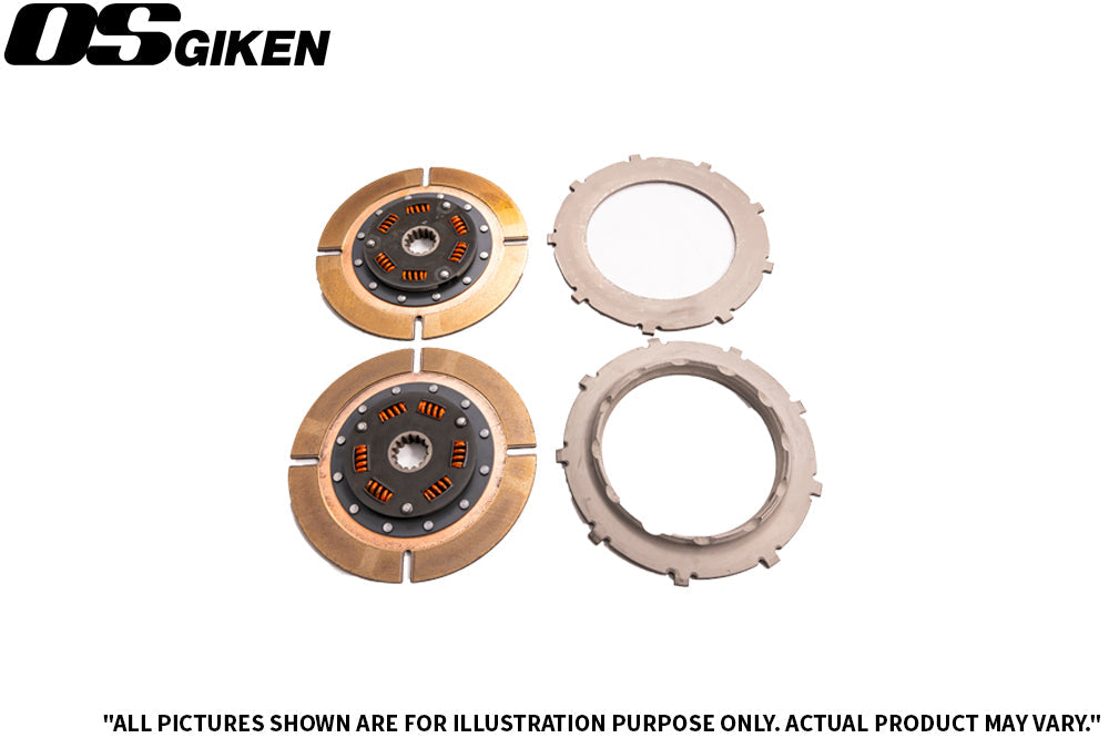 OS Giken [TS2BD] - TS Twin Plate Clutch for Nissan R32/R33 RB20/25/26 Skyline GTR/GTS