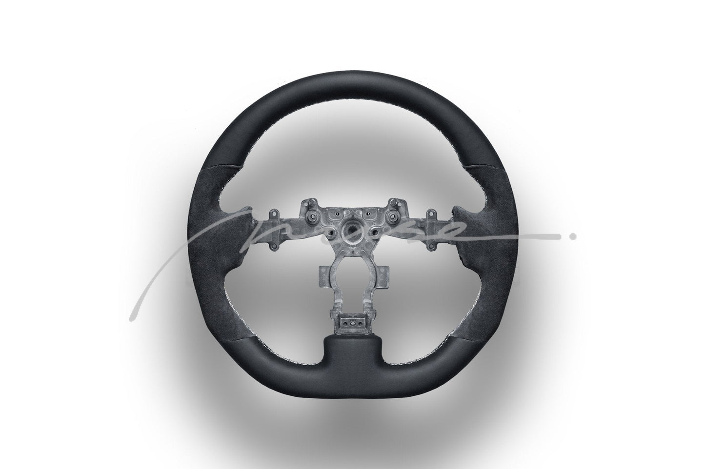 MUSE JAPAN Nissan R35 GTR Flat Bottom Steering wheel (Early model)