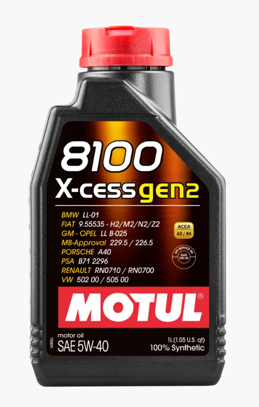 MOTUL 8100 X-CESS GEN2 5W-40